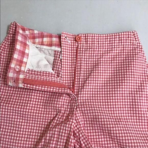 Liz Claiborne Liz Sport Size 4 Gingham Print Short - Picture 7 of 12